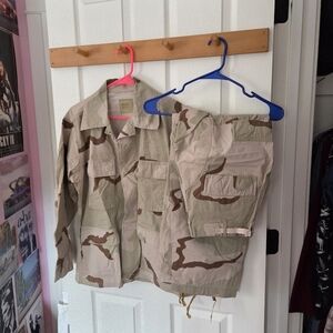 US Army Desert Camo Fatigues